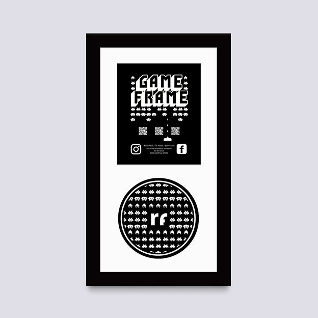 Black XBOX Game Frame