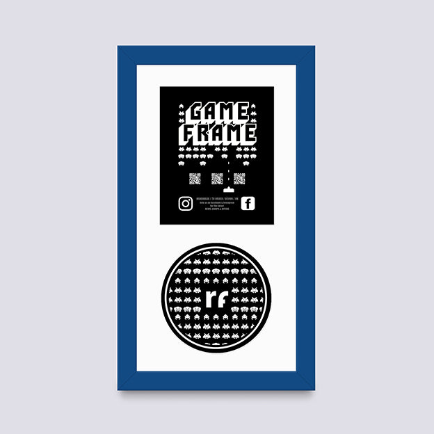 Dark Blue XBOX Game Frame