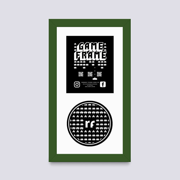Dark Green XBOX Game Frame