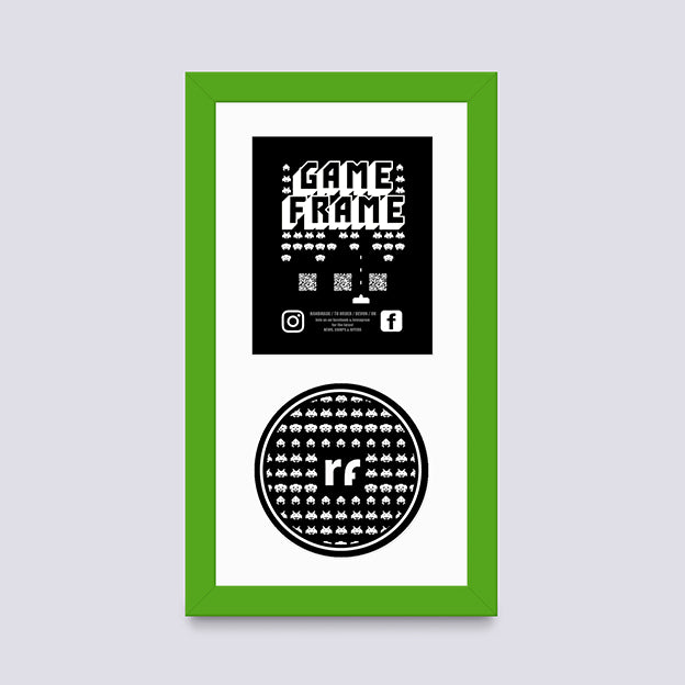 Green XBOX Game Frame