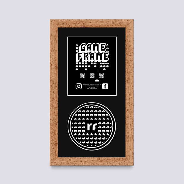 Wood - Oak (Wood Grain) XBOX Game Frame