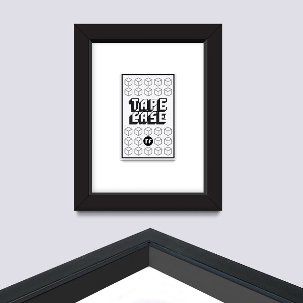 Black TAPE CASE FRAME