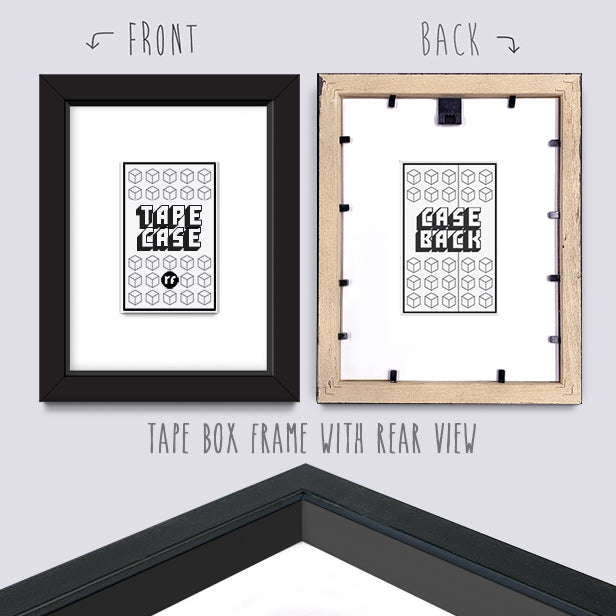 Black TAPE CASE FRAME