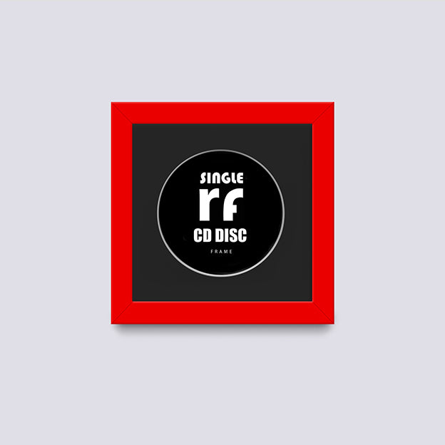 Red CD Single 'Cover or Disc' Frame