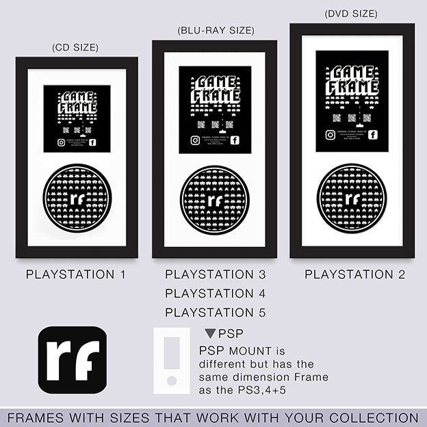 White (Wood Grain) PLAYSTATION Frame