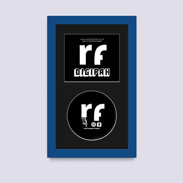 Blue - Dark CD Cardboard Case 'Digipak' Frame