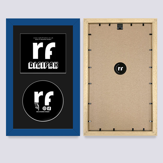 Blue - Dark CD Cardboard Case 'Digipak' Frame