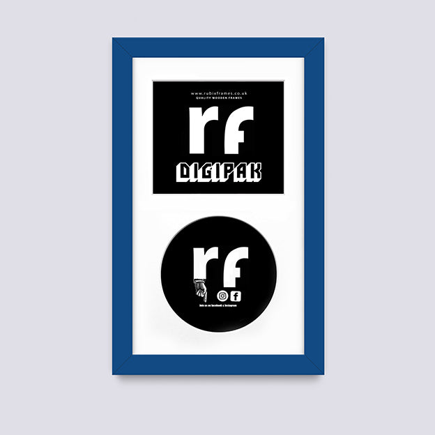Blue - Dark CD Cardboard Case 'Digipak' Frame