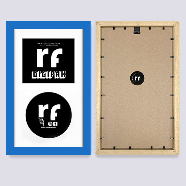 Blue - Medium CD Cardboard Case 'Digipak' Frame