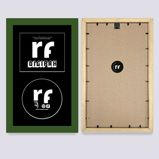 Green - Dark CD Cardboard Case 'Digipak' Frame