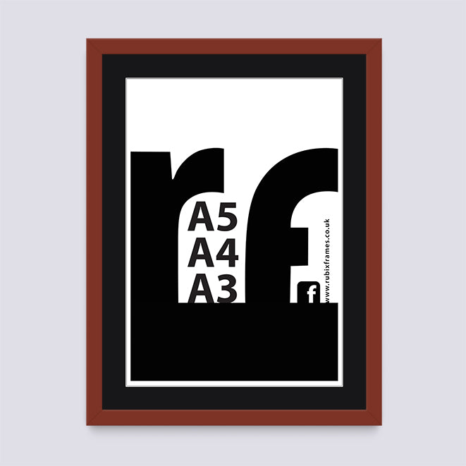Dark Red A3 A4 A5 Frame