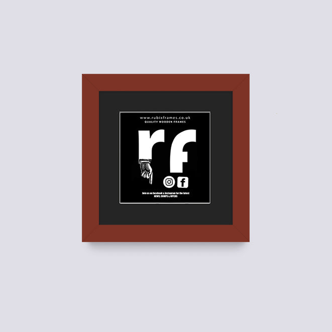 Dark Red CD Single 'Cover or Disc' Frame
