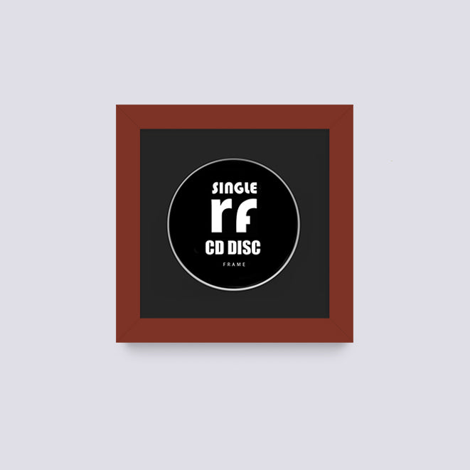 Dark Red CD Single 'Cover or Disc' Frame