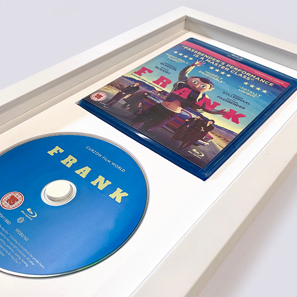 White BLU-RAY CASE FRAME