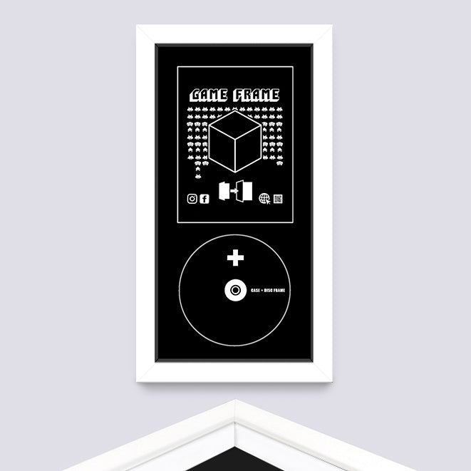 White PC GAME CASE FRAME