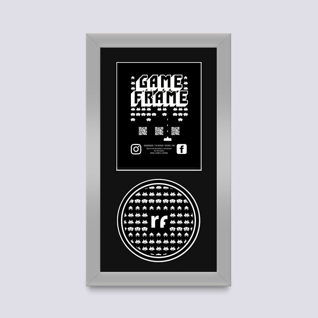 Silver NINTENDO Game Frame