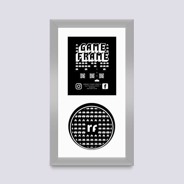 Silver NINTENDO Game Frame
