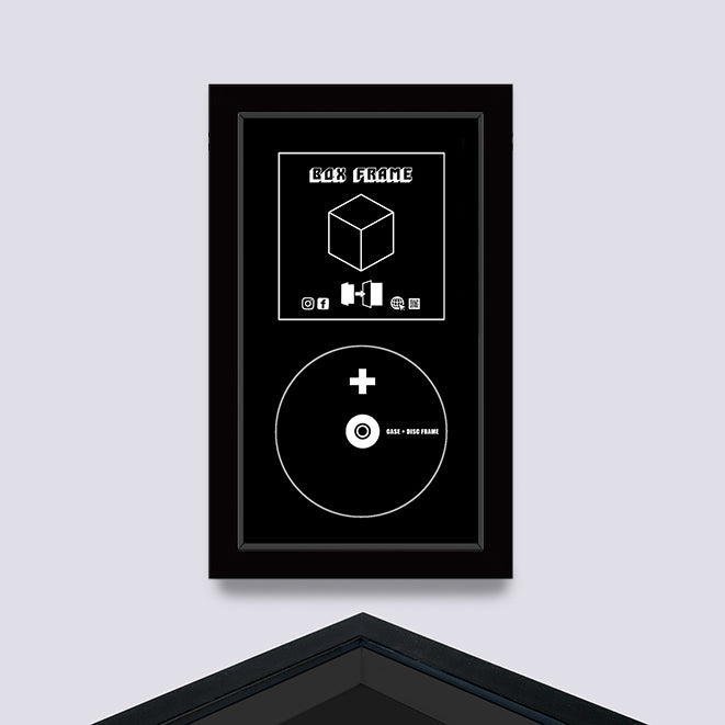 Black CD CASE FRAME