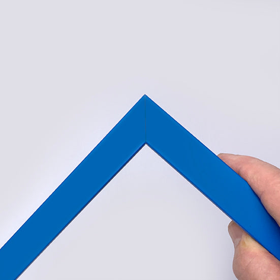 Medium Blue Record Cover Frame