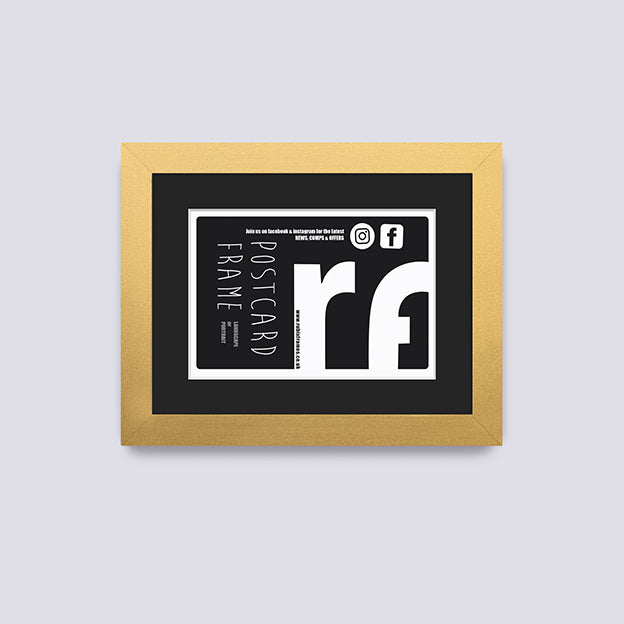 Gold Postcard Picture Frame