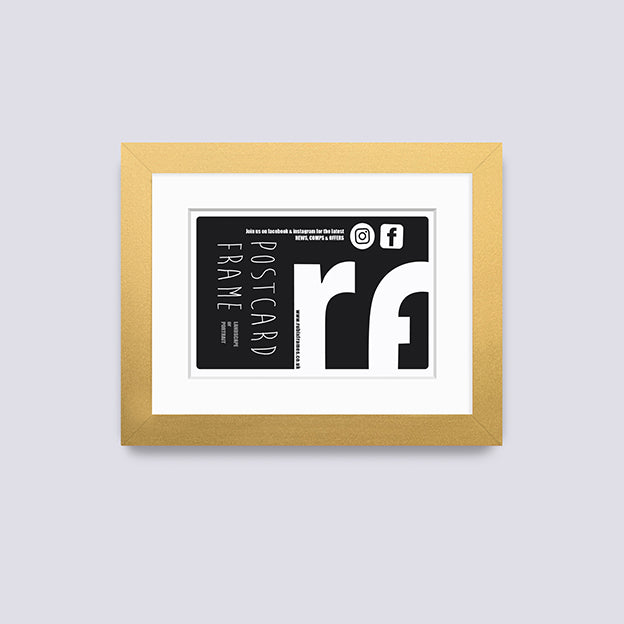 Gold Postcard Picture Frame