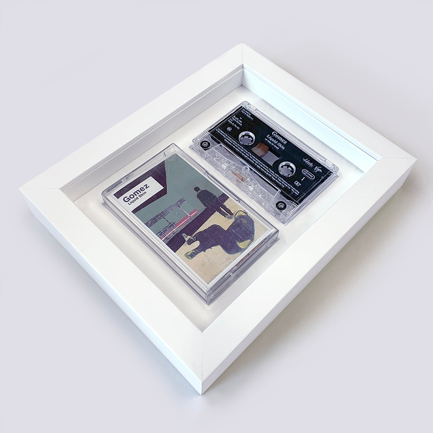 White TAPE AND CASE FRAME