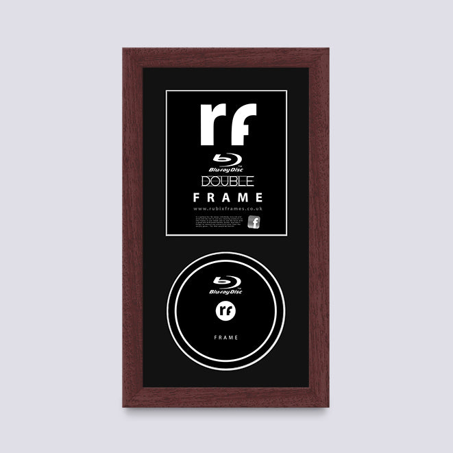 Wood Walnut Finish Blu-ray Frame