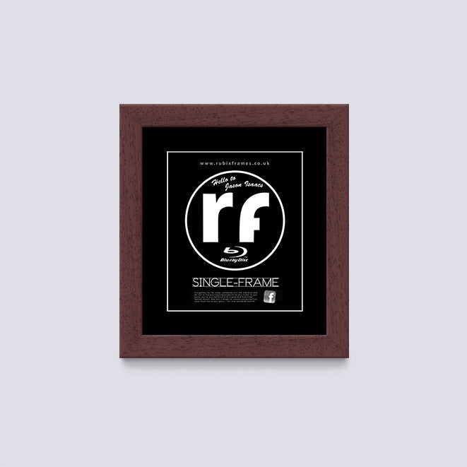 Wood Walnut Finish Blu-ray Frame