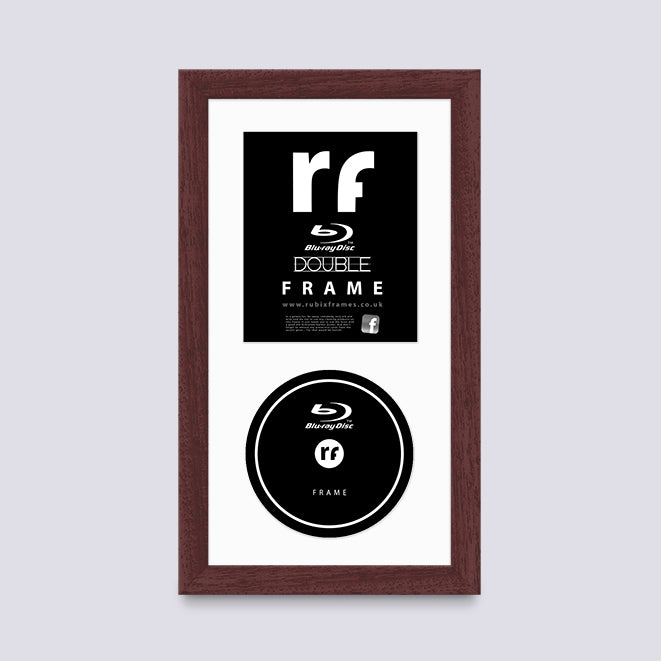 Wood Walnut Finish Blu-ray Frame