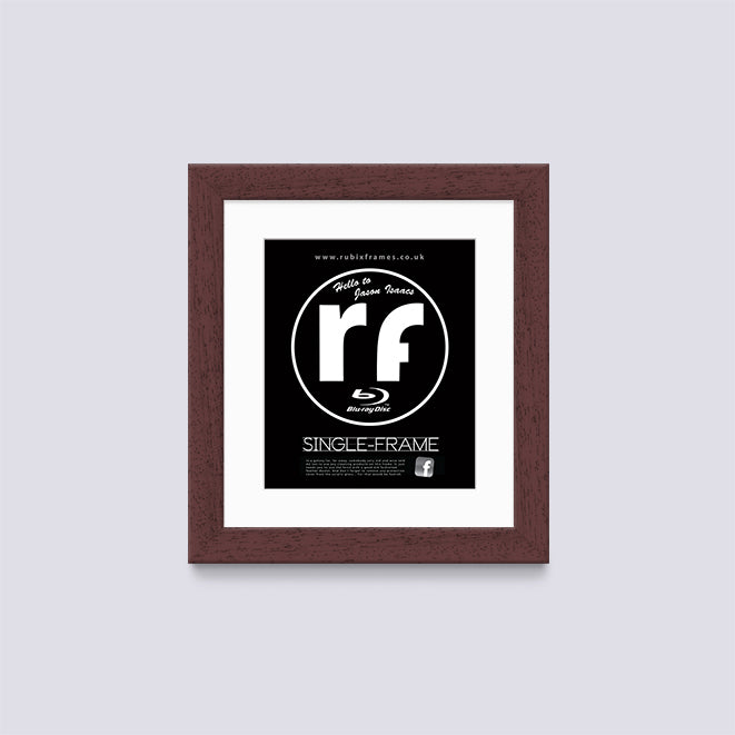 Wood Walnut Finish Blu-ray Frame