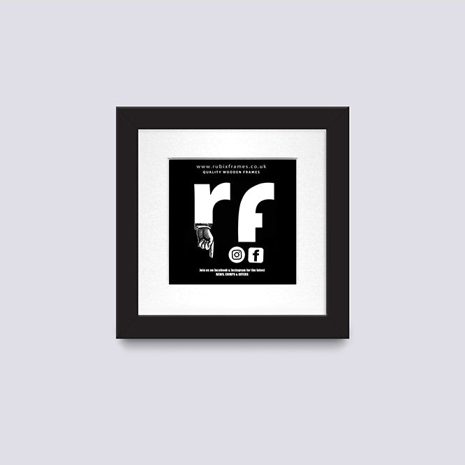 Black CD Single 'Cover or Disc' Frame
