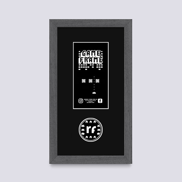 Dark Grey (Wood Grain) PLAYSTATION Frame