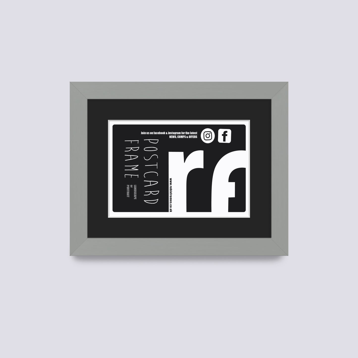 Silver Postcard Picture Frames
