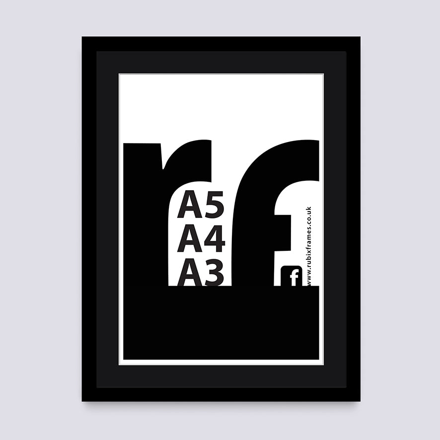 Black A3 A4 A5 Frame