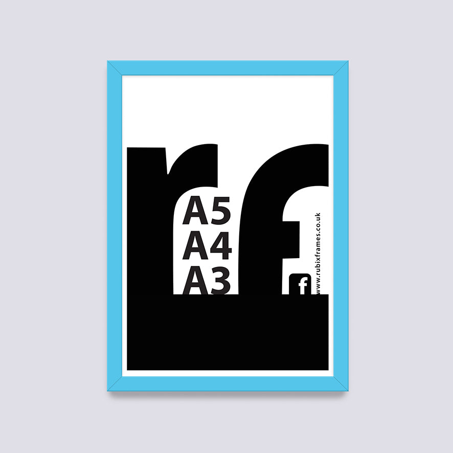 Light Blue A3 A4 A5 Frame