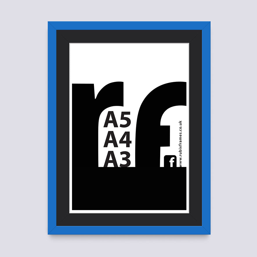Medium Blue A3 A4 A5 Frame