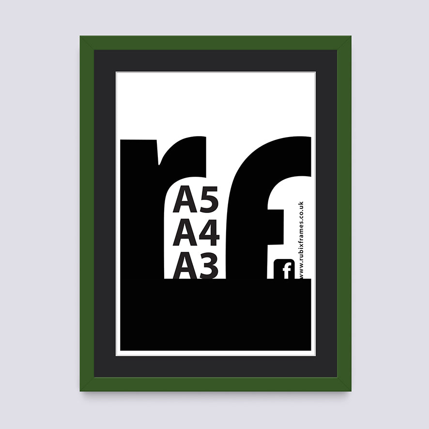 Dark Green A3 A4 A5 Frame