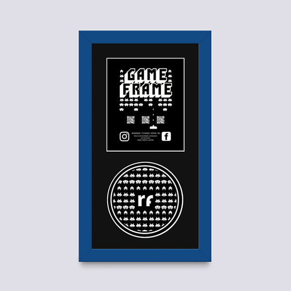 Blue - Dark XBOX Game Frame