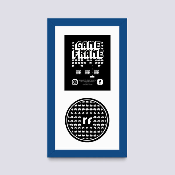 Blue - Dark XBOX Game Frame