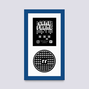 Blue - Dark PLAYSTATION Frame