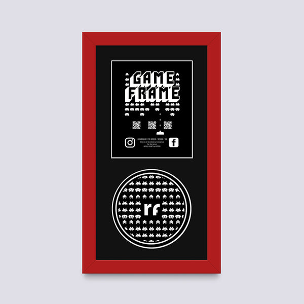 Red - Dark PLAYSTATION Frame