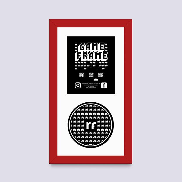 Red - Dark XBOX Game Frame