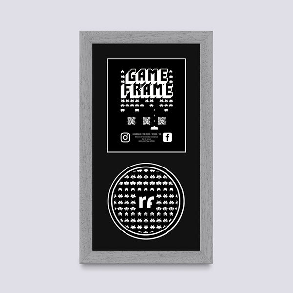 Grey - Light (Wood Grain) XBOX Game Frame