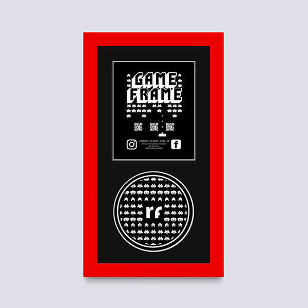 Red XBOX Game Frame