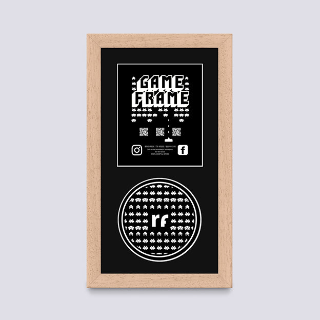 Wood - Natural (Wood Grain) XBOX Game Frame
