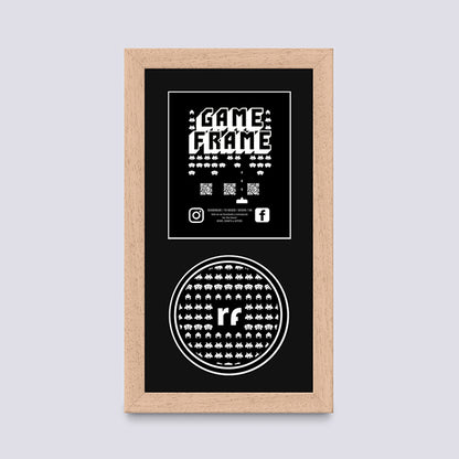 Wood - Natural (Wood Grain) XBOX Game Frame