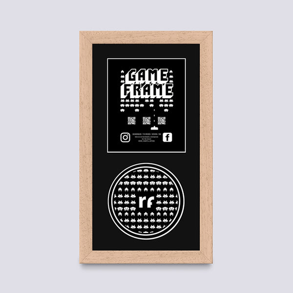 Wood - Light (Wood Grain) PLAYSTATION Frame