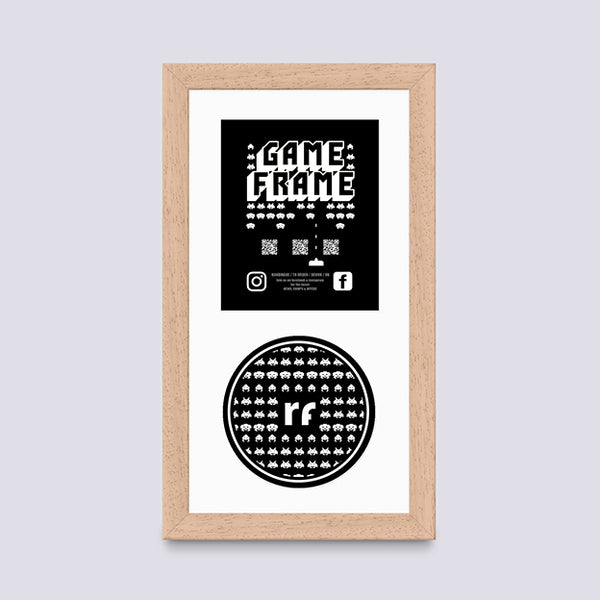 Wood - Light (Wood Grain) XBOX Game Frame