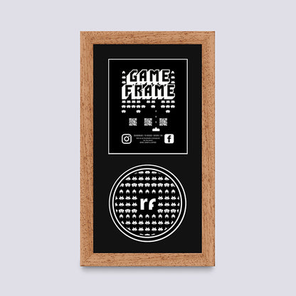 Wood - Oak (Wood Grain) XBOX Game Frame