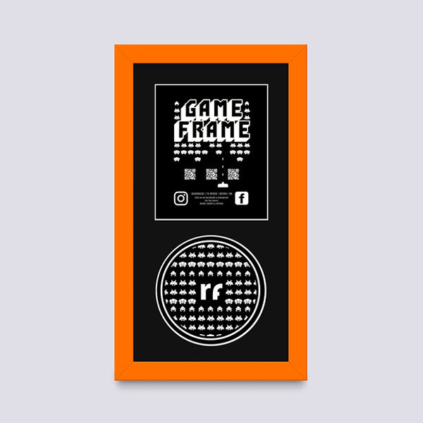 Orange XBOX Game Frame